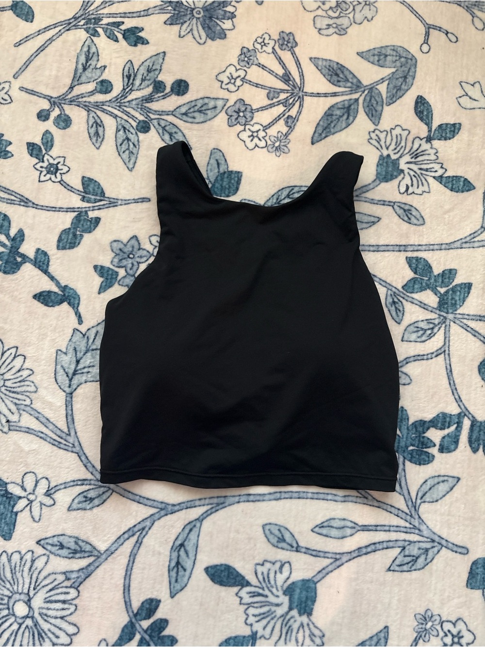 Athleta Black High-Neck Swim Bikini Top